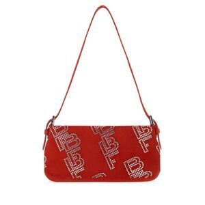 BY FAR Women's Embellished Shoulder Bag Women RED Handbags